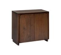 Atmosphera Créateur d'intérieur - Buffet 2 Portes en Bois "Isana" 85cm Marron Marron