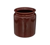 Créateur d'intérieur - Cache-Pot en Céramique "Bota" 18cm Marron