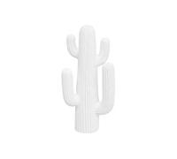 Atmosphera – Cactus déco extérieur Rodrigo – H. 38 cm – Magnésie blanc