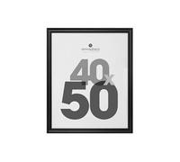 Atmosphera – Cadre photo en bois Mae – 40 x 50 cm – Noir G