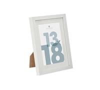 Créateur d'intérieur - Cadre Photo en Verre Manu 13x18cm Blanc