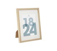 Atmosphera Créateur d'intérieur - Cadre Photo en Verre "Manu" 18x24cm Naturel Naturel G