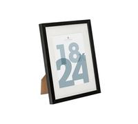 Atmosphera Créateur d'intérieur - Cadre Photo en Verre "Manu" 18x24cm Noir Noir G