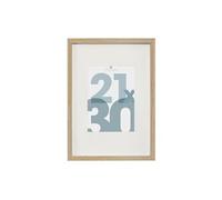 Atmosphera Cadre photo en bois Manu – 21 x 30 cm