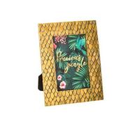 Créateur d'intérieur - Cadre Photo "Precious Jungle" 20x16cm Or