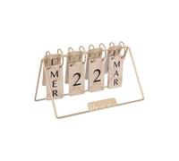 Créateur d'intérieur - Calendrier en Métal "Automne" 28cm Rose