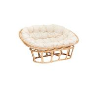 Atmosphera Créateur d'intérieur - Canapé 2 Places en Rotin "Mamasan" 170cm Beige Beige G