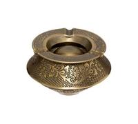 Atmosphera Créateur d'intérieur - Cendrier Rond en Métal Oasis 12cm Or Or G