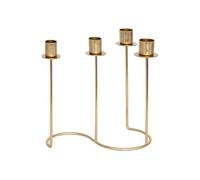 Chandelier Margy métal doré H23cm - Atmosphera Créateur d'intérieur