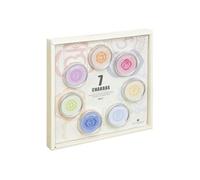 Atmosphera – Coffret 7 bougies parfumées « Chakra » 26 cm Multicolore