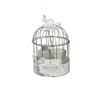 Atmosphera Créateur d'intérieur - Coffret bougie et diffuseur parfum Lola 20 cm Blanc
