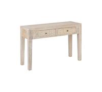 Créateur d'intérieur - Console 2 Tiroirs "Shirel" 120cm Naturel