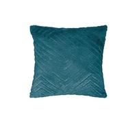 Atmosphera Créateur d'intérieur - Coussin Déco 3D à Motifs Four Geo 45x45cm Bleu Bleu G