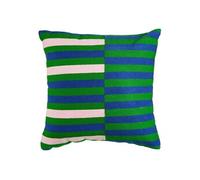 Créateur d'intérieur - Coussin Déco Brodé "Disso" 40x40cm Vert