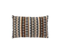 Coussin ""Jangwa"" jacquard lin 30x50cm - Atmosphera createur d'interieur