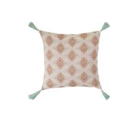 Créateur d'intérieur - Coussin Déco Jacquard "Ikat" 38x38cm Multicolore