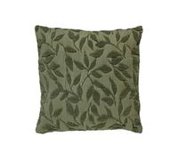 Atmosphera Créateur d'intérieur – Coussin déco Jacquard «Lethon» 50x50 cm Vert Clair Vert G