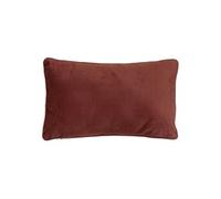 Créateur d'intérieur - Coussin Déco Uni "Lilou" 30x50cm Marron Tonka