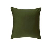 Atmosphera - Coussin déhoussable Jovi - Coton - Vert kaki 38 x 38 cm