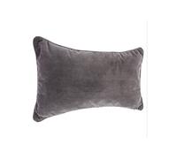 Créateur d'intérieur - Coussin Déhoussable "Lilou" 50x30cm Gris Foncé