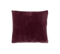 Créateur d'intérieur - Coussin en Flanelle Uni "Ollis" 38x38cm Violet