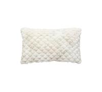Atmosphera - Coussin Fourrure Adriel Beige 38x58cm