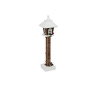Atmosphera Créateur d'intérieur - Décoration Lumineuse "Lanterne Neige" 60 cm Marron G