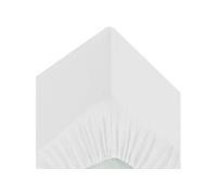 Atmosphera - Drap-Housse - Percale - Blanc - 160x200 cm