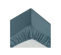 Créateur d'intérieur - Drap Housse "Intérieur" 140x190cm Bleu Orage