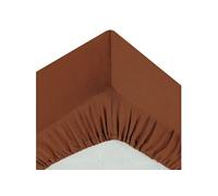 Atmosphera – Drap-housse "Intérieur" 160x200 cm Terracotta