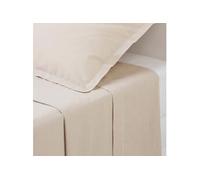 Atmosphera Créateur d'intérieur - Drap Plat "Intérieur" 180x290cm Lin Beige G