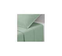 Atmosphera Drap plat Intérieur en coton 240x290 cm vert céladon