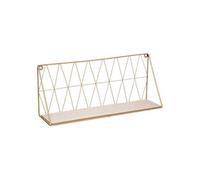 Créateur d'intérieur - Etagère Murale Design Wire 48cm Or