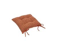 Atmosphera Créateur d'intérieur - Galette de Chaise Bouclette Soana 38x38cm Terracotta
