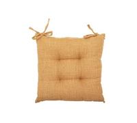 Atmosphera – Galette de chaise Clem 38x38 cm Cannelle