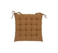 Créateur d'intérieur - Galette de Chaise "Loria" 38x38cm Cannelle