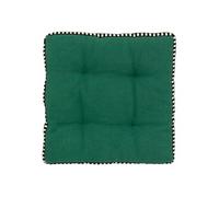 Atmosphera Créateur d'intérieur - Galette de Chaise Matelassée "Malakite" 38x38cm Vert Cèdre G