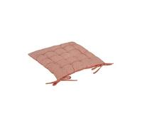 Créateur d'intérieur - Galette de Chaise "Otto" 38x38cm Terracotta
