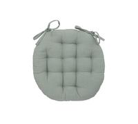 Atmosphera – Galette de chaise ronde Leana 38 cm Vert Céladon