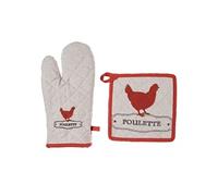Créateur d'intérieur - Gant & Manique Poulette 33cm Multicolore