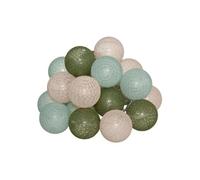 Atmosphera Créateur d'intérieur - Guirlande Led 20 Boules Army 435cm Multicolore Multicolore