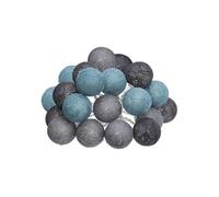 Atmosphera Guirlande 20 boules winter d6 sur secteur