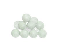 Atmosphera Créateur d'intérieur - Guirlande Lumineuse Led 10 Boules 165cm Vert Céladon Vert G