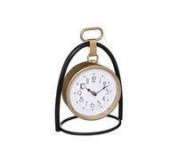 Créateur d'intérieur - Horloge à Poser Design "Lona" 27cm Noir & Or