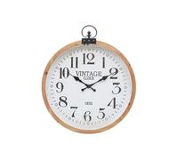 Horloge ""Yago"" en bois & métal D57cm - Atmosphera createur d'interieur