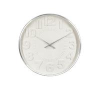Atmosphera Créateur d'intérieur - Horloge Murale "Contemporain" 40cm Argent Argent G