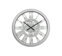 Horloge Murale Mécanisme "Ricky" 40cm Argent