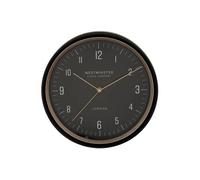 Atmosphera Créateur d'intérieur - Horloge Murale "Sven" 29cm Noir Noir G