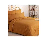 Atmosphera Créateur d'intérieur Housse de couette Intérieur 240x220 cm Jaune cumin