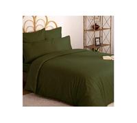 Atmosphera Créateur d'intérieur – Housse de couette Intérieur 240x220cm Kaki